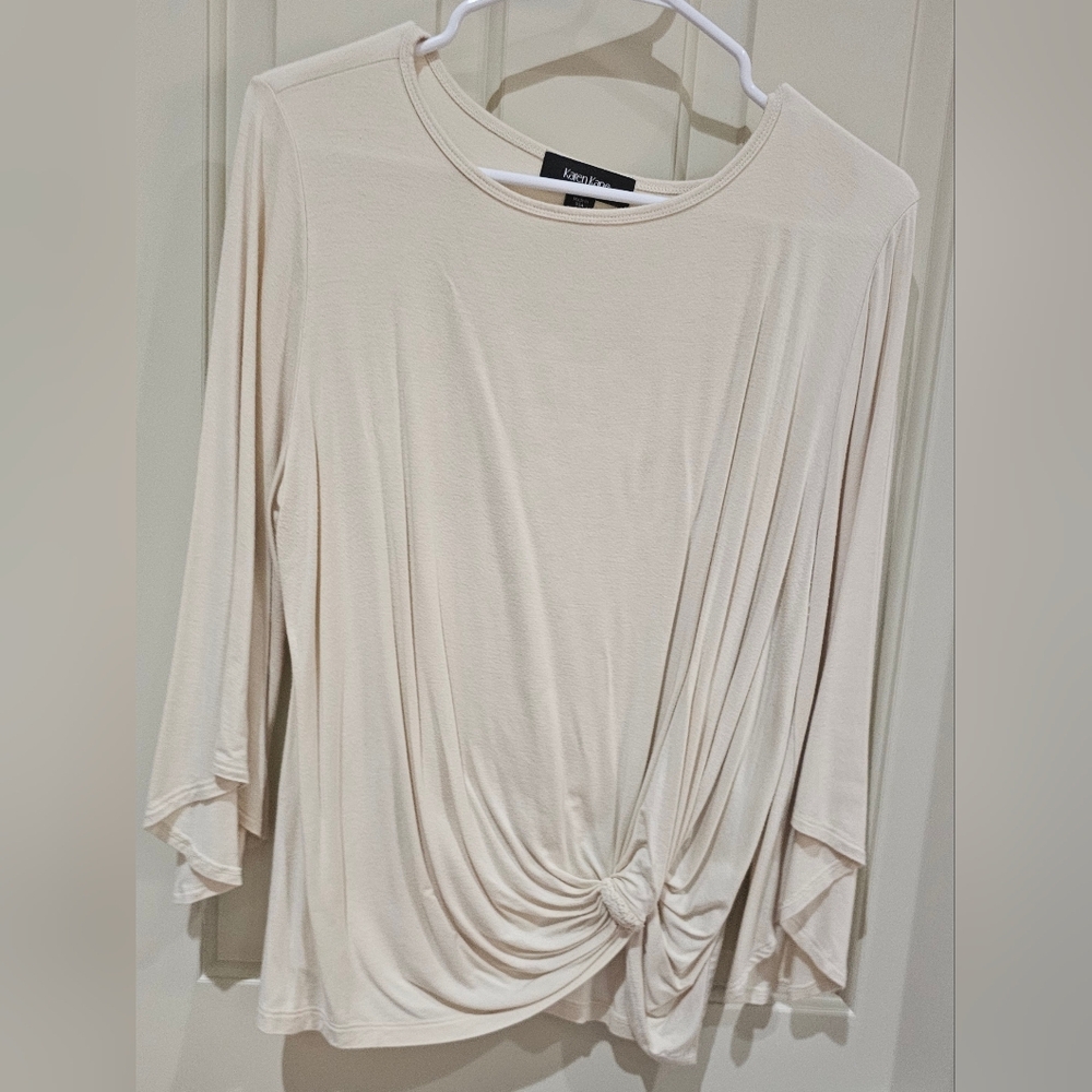 Karen Kane Cream Women's Top